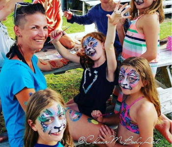 Vintage Face Painting and Balloon Twisting